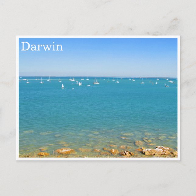 Cartão Postal mar do tempo (Frente)