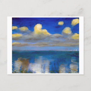 Cartão Postal Mar Estático Emil Nolde