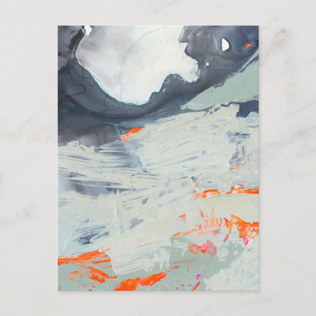 Cartão Postal Mar Polifônico - bege (Frente)