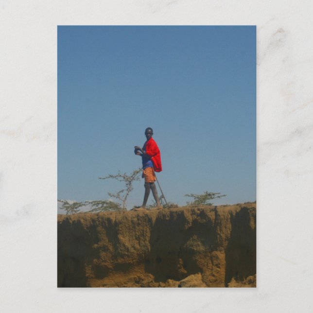 Cartão Postal mara andando (Frente)