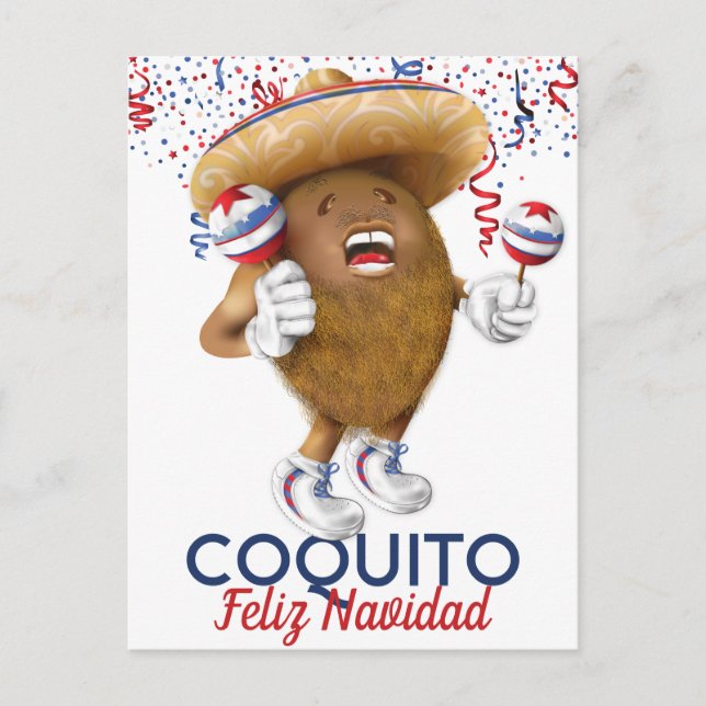 Cartão Postal Maracas de Coco Coquito (Frente)