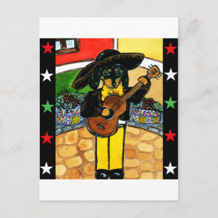 Cartão Postal Marachi Doxie