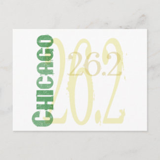 Cartão Postal Maratona de Chicago