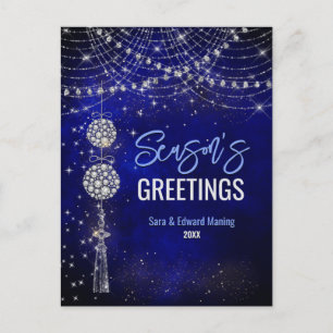 Cartão Postal Maravilhas reais e bonitas Natal