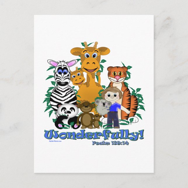 Cartão Postal Maravilhosamente Feito (Frente)