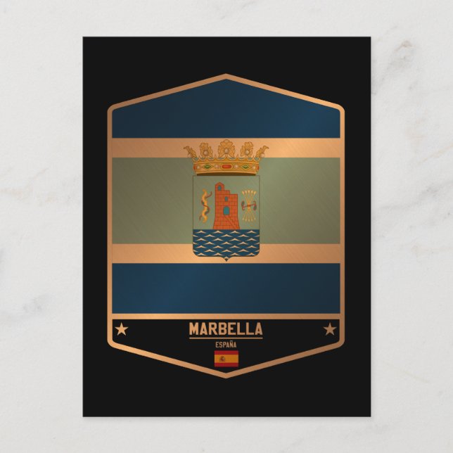 Cartão Postal Marbella (Frente)