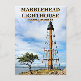 Cartão Postal Marblehead Lighthouse, Massachusetts Postcard