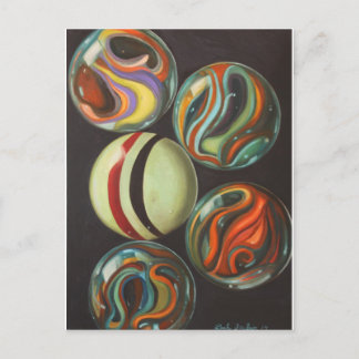Cartão Postal Marbles
