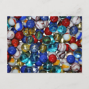 Cartão Postal Marbles