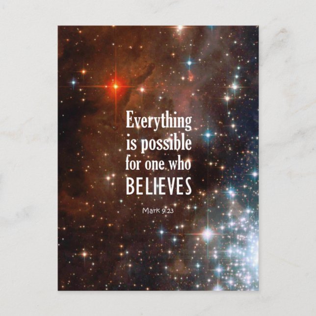 Cartão Postal Marca 9:23 (Frente)