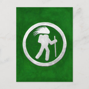 Cartão Postal Marcador de Trilha Porcupine