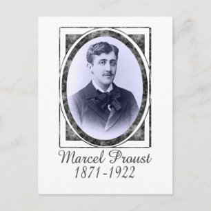 Cartão Postal Marcel Proust