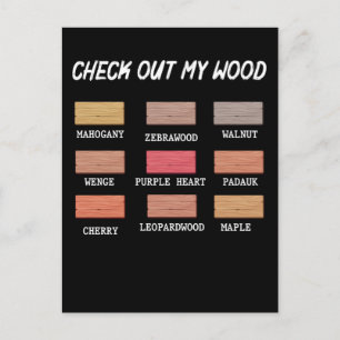 Cartão Postal Marceneiro Engraçado Witty Carpinteiro Artesão