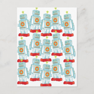 Cartão Postal Marcha dos robôs