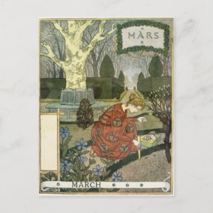 Cartão Postal Março