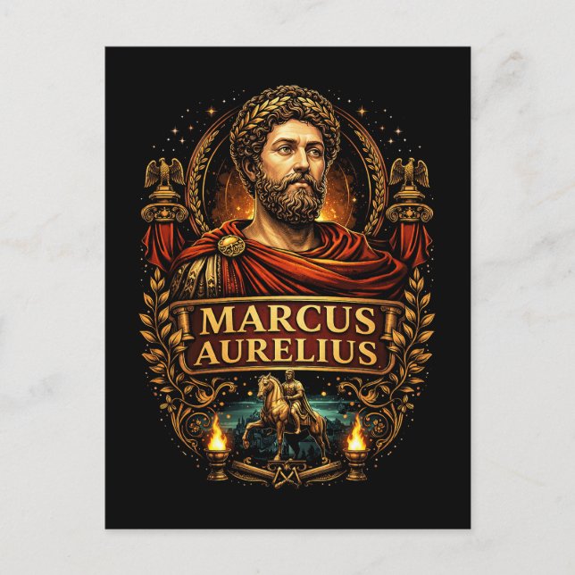 Cartão Postal Marcus Aurelius (Frente)