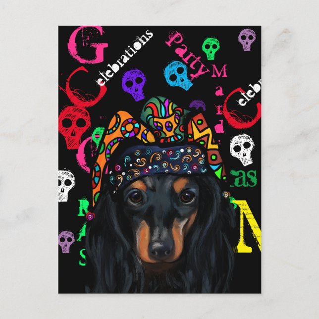 Cartão Postal Mardi GRAS (Frente)