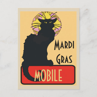 Cartão Postal Mardi Gras, Mobile, AL