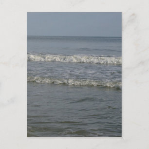 Cartão Postal Mares Azuis Profundos