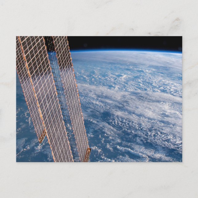 Cartão Postal Mares da Tasmânia e Coral Cobertos por Nuvens. (Frente)