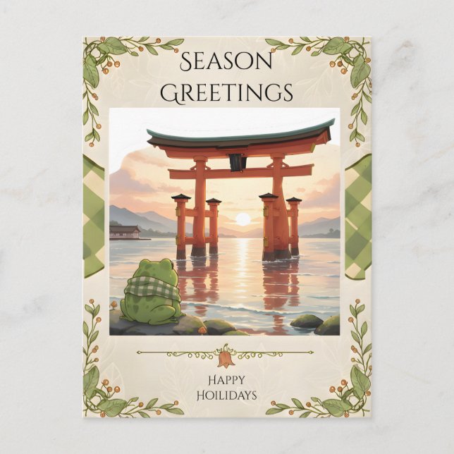 Cartão Postal Marés de Tranquilidade (Frente)