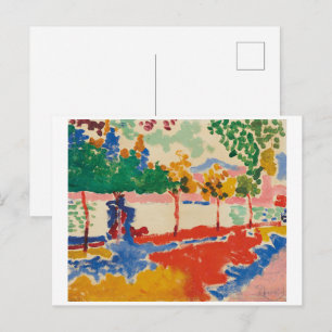 Cartão Postal Margens do Rio Andre Derain