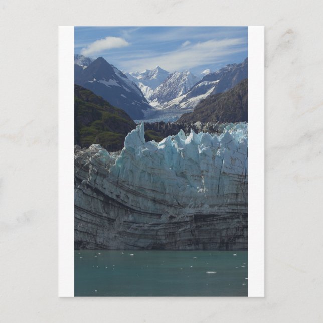 Cartão Postal Margerie Glacier Alaska (Frente)