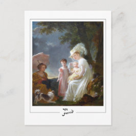 Cartão Postal Marguerite Gérard #3 - Cartão-postal de arte