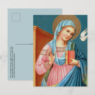 Cartão Postal Maria, do Anúncio de F. Lippi (Detalhe; M 038)