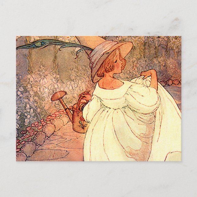 Cartão Postal Maria em Seu Jardim (Frente)