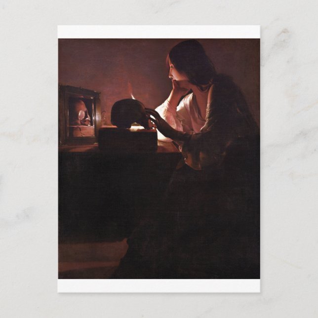 Cartão Postal Maria Lamenta, La Tour (Frente)