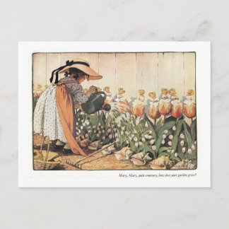 Cartão Postal Maria, Maria, Quadrinho do Versinho Infantil Contr