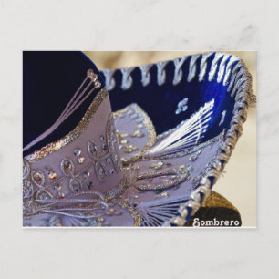 Cartão Postal Mariachi Sombrero