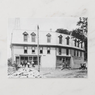 Cartão Postal Marianna Pennsylvania Hazlett Bilhar 1910