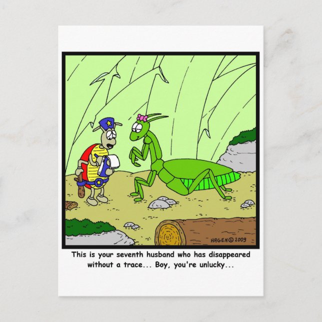 Cartão Postal Marido Desaparecido (Frente)