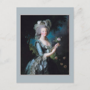 Cartão Postal Marie Antoinette Elisabeth Vigee-Lebrun Fine Art
