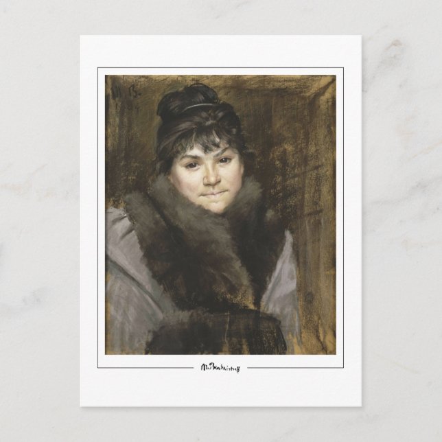 Cartão Postal Marie Bashkirtseff #8 - Cartão-postal de arte (Frente)