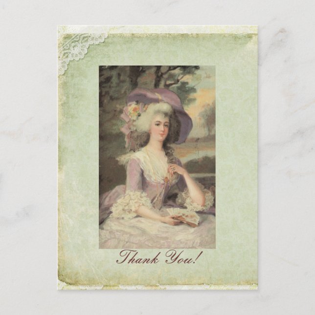 Cartão postal Marie Green (Frente)