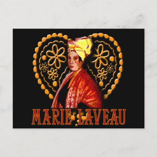 Cartão Postal Marie Laveau Voodoo Alto Sacerdote