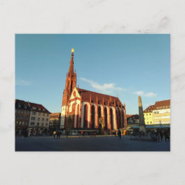 Cartão Postal Marienkapelle em Würzburg, Alemanha