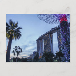 Cartão postal Marina Bay Sands Singapura