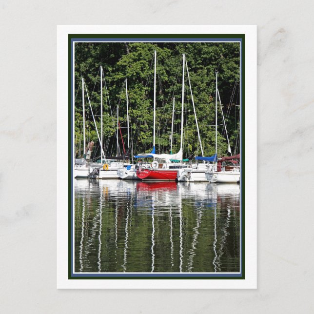 Cartão Postal Marina Reflections (Frente)