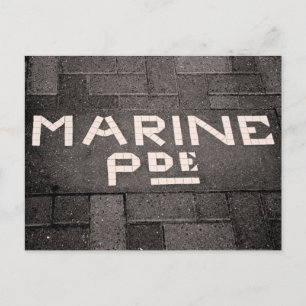 Cartão Postal Marine Parade, Napier, Nova Zelândia