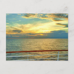 Cartão Postal Marine Sunrise