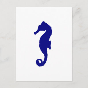 Cartão Postal Marinho azul
