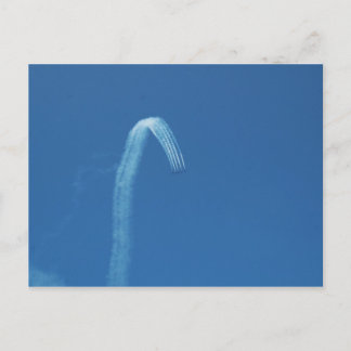 Cartão Postal Marinho Blue Angels em Cleveland - agosto de 2008