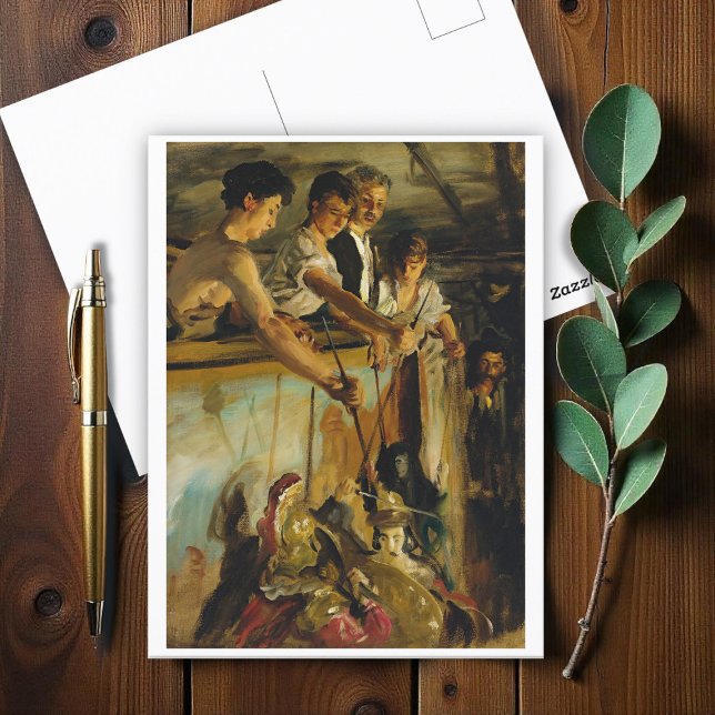 Cartão Postal Marionetes, John Sargent (Criador carregado)