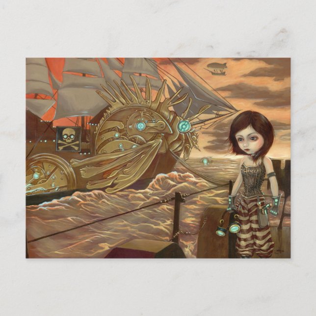 Cartão postal "Maritime Sunset" (Frente)