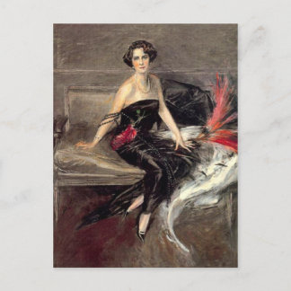 Cartão Postal Marquesa de Pinar del Rio - Boldini