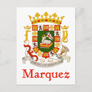 Cartão Postal Marquez Shield de Porto Rico